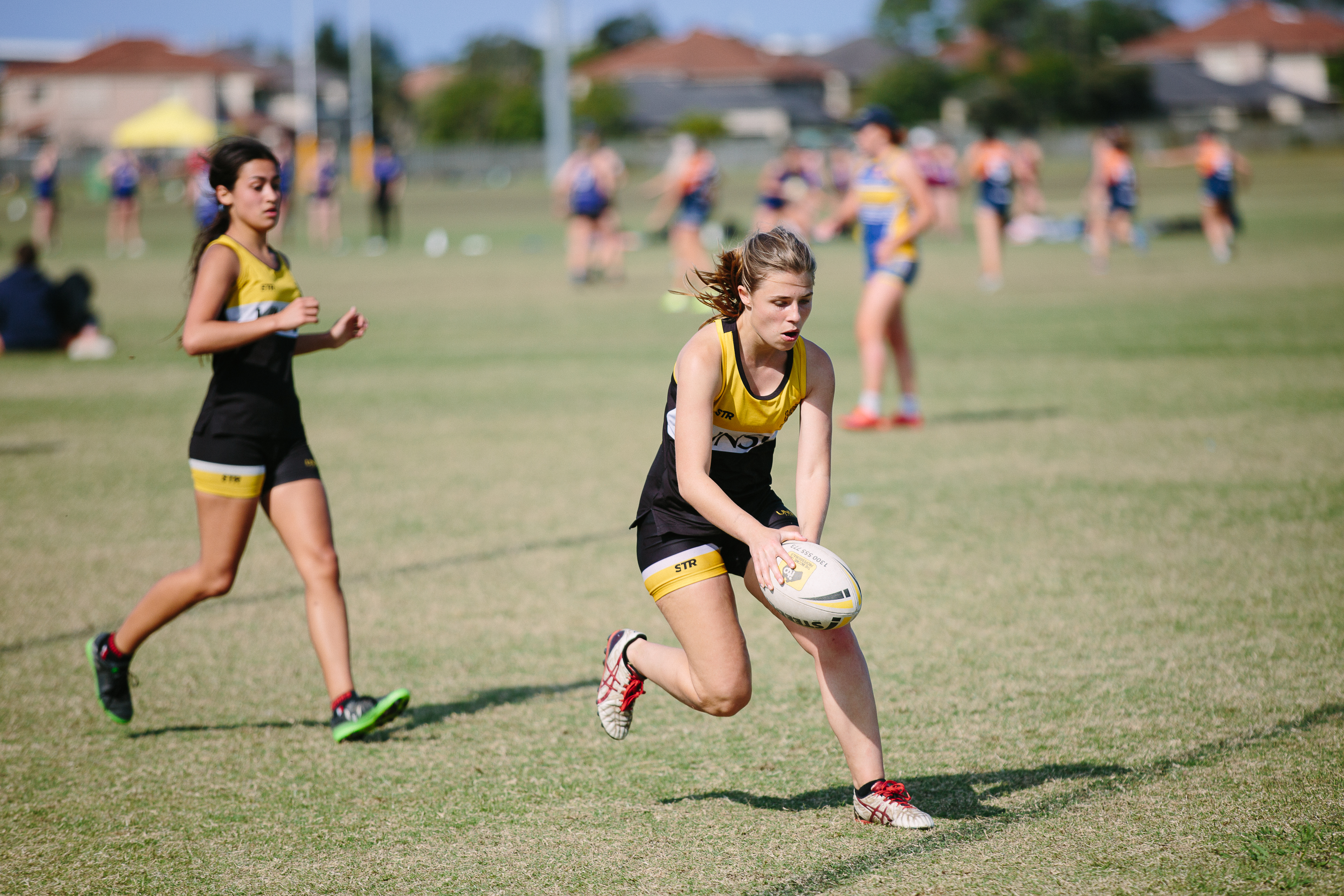 Nationals touch footy