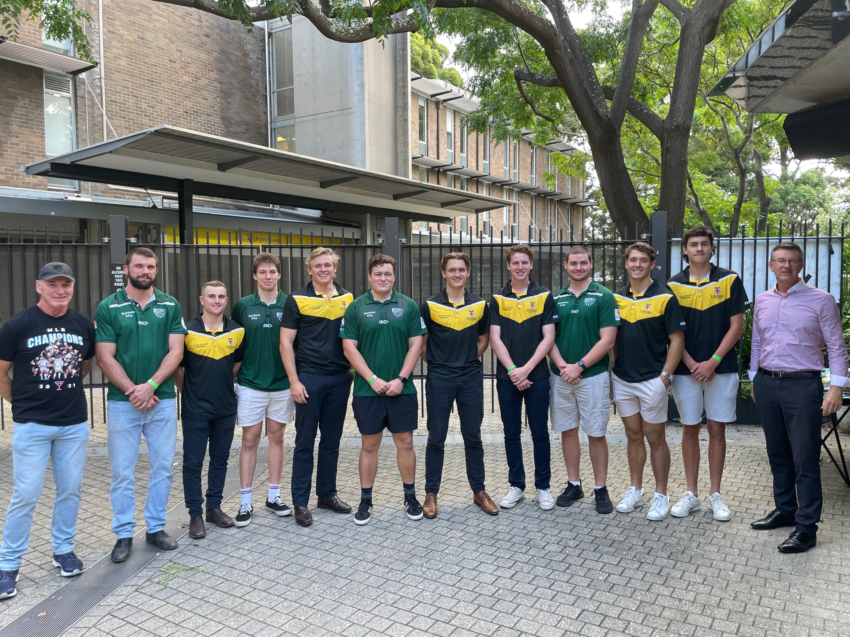 UNSW welcome event for Randwick Rugby scholars at The Roundhouse.