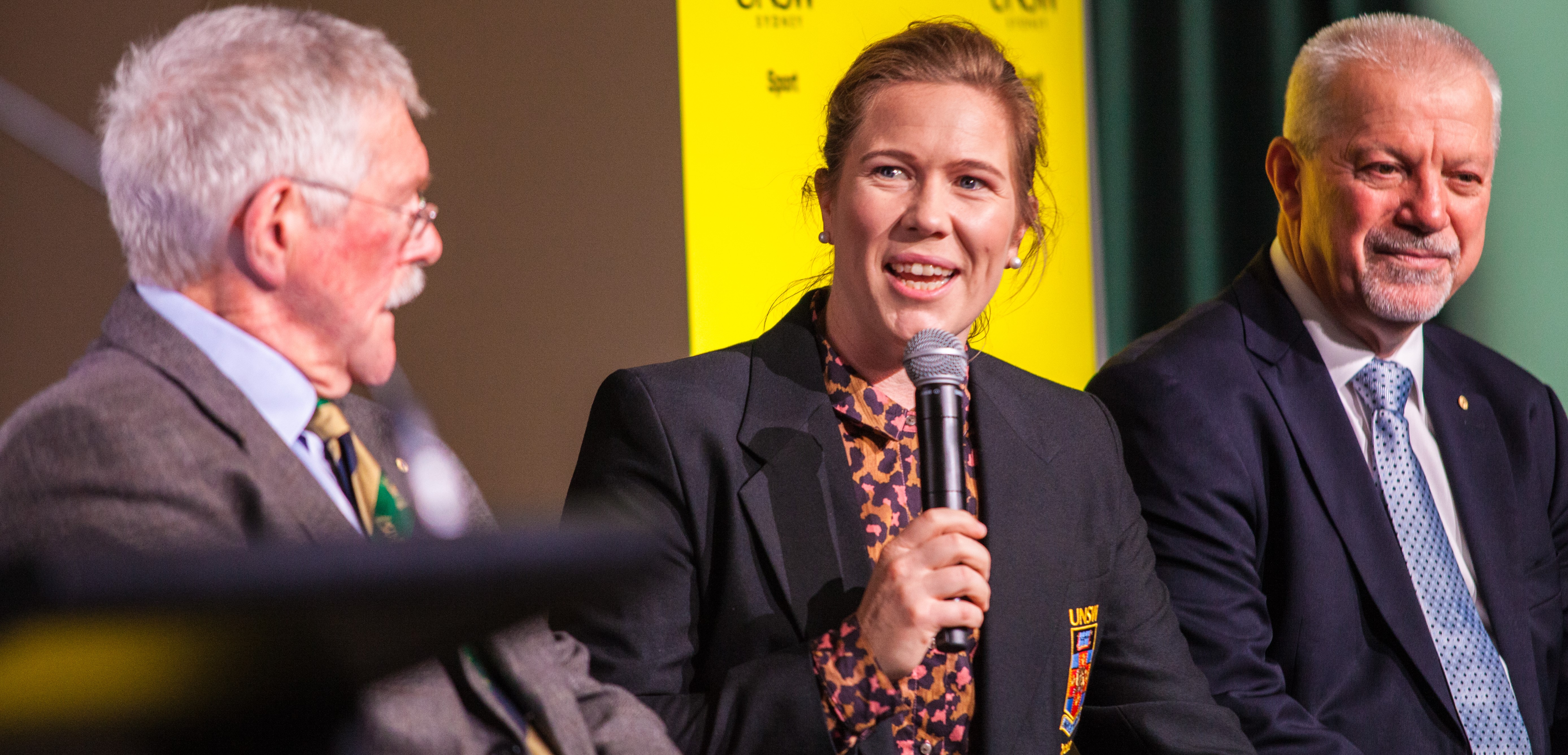 Alex Blackwell at the UNSW Sports Hall of Fame event