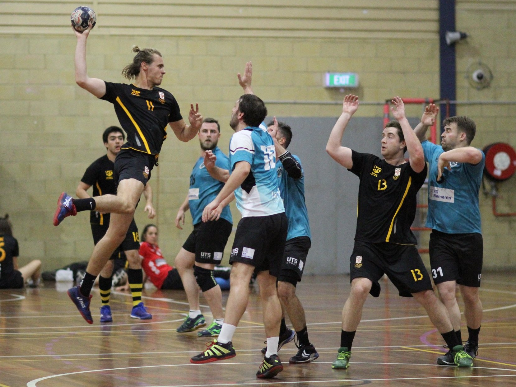 An international community - French national Jules Grimont scored 5 point for UNSW last week