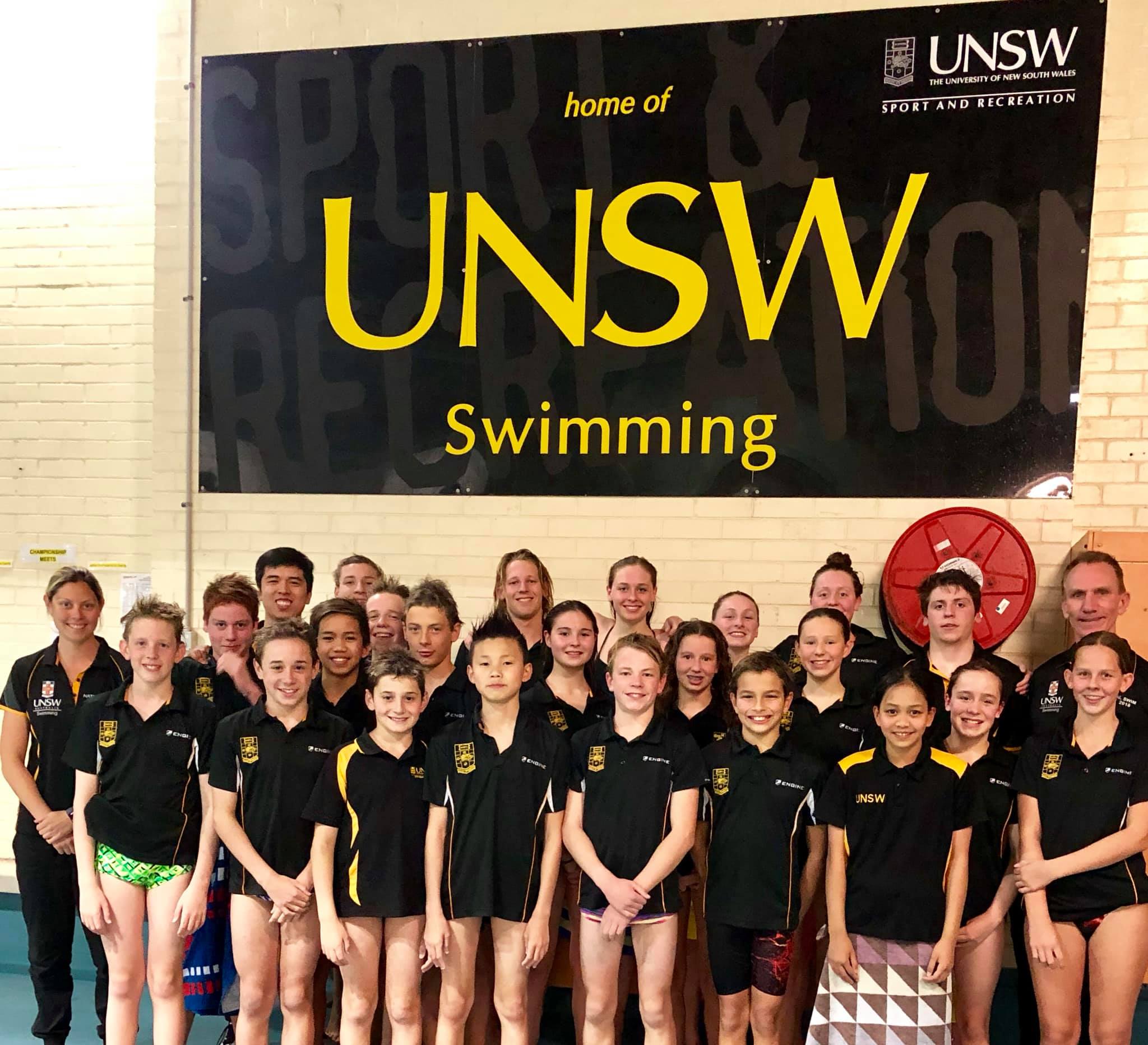 The UNSW Swim Club are now ranked third in NSW.