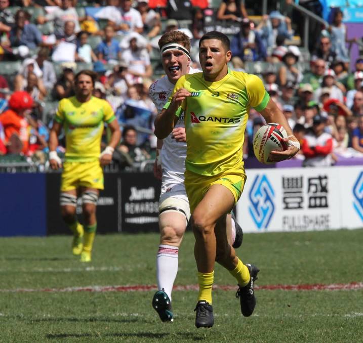Triston Reilly has also represented Australia in Rugby 7s