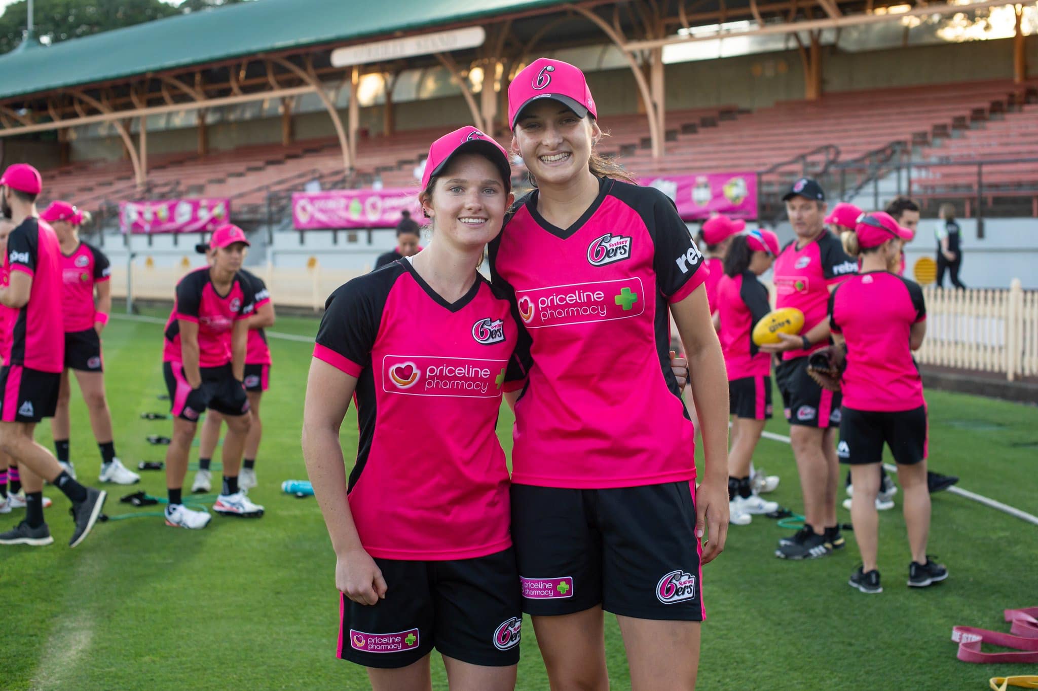 Two players from Universities Women's Cricket Club - Maddy Darke and Stella Campbell - made their WBBL debuts for the Sydney Sixers last weekend
