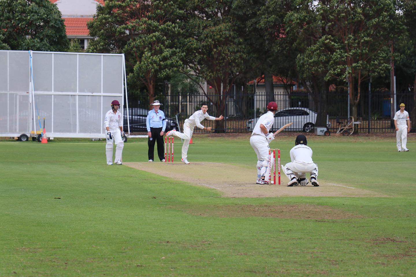 UNSW Cricket Club playing against St George at David Philips field