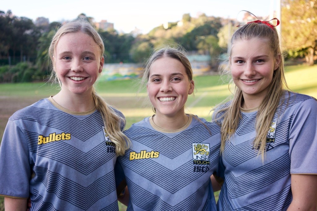 UNSW Touch club players